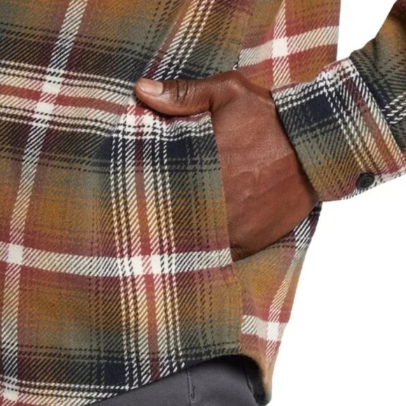 Orvis Men’s Heavyweight Soft 100% Cotton Flannel Shirt Side Pockets M or XL NEW - Picture 5 of 5